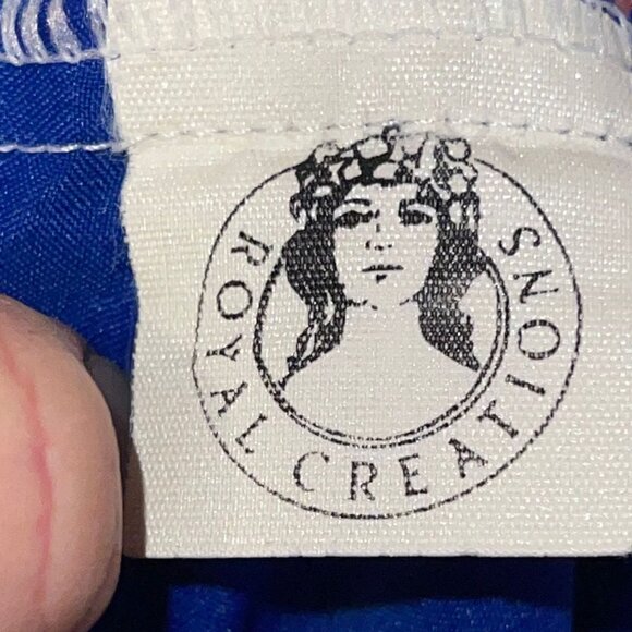 Vintage Royal Creations Hawaiian Wrap Womens OS Lightweight Floral Tie 1990s - Picture 7 of 7